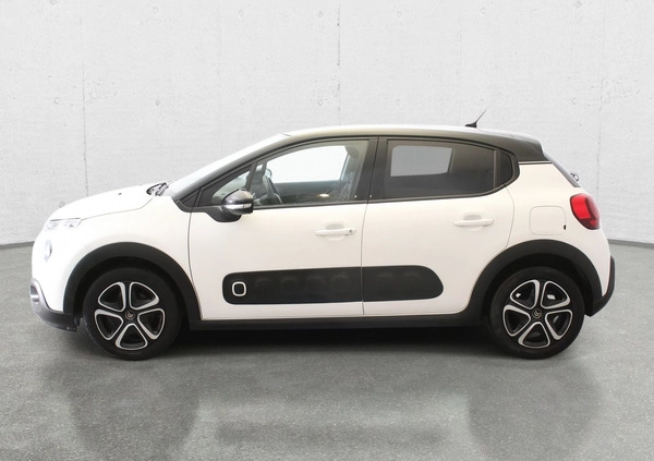 Citroen C3 cena 47900 przebieg: 53193, rok produkcji 2018 z Pasym małe 121